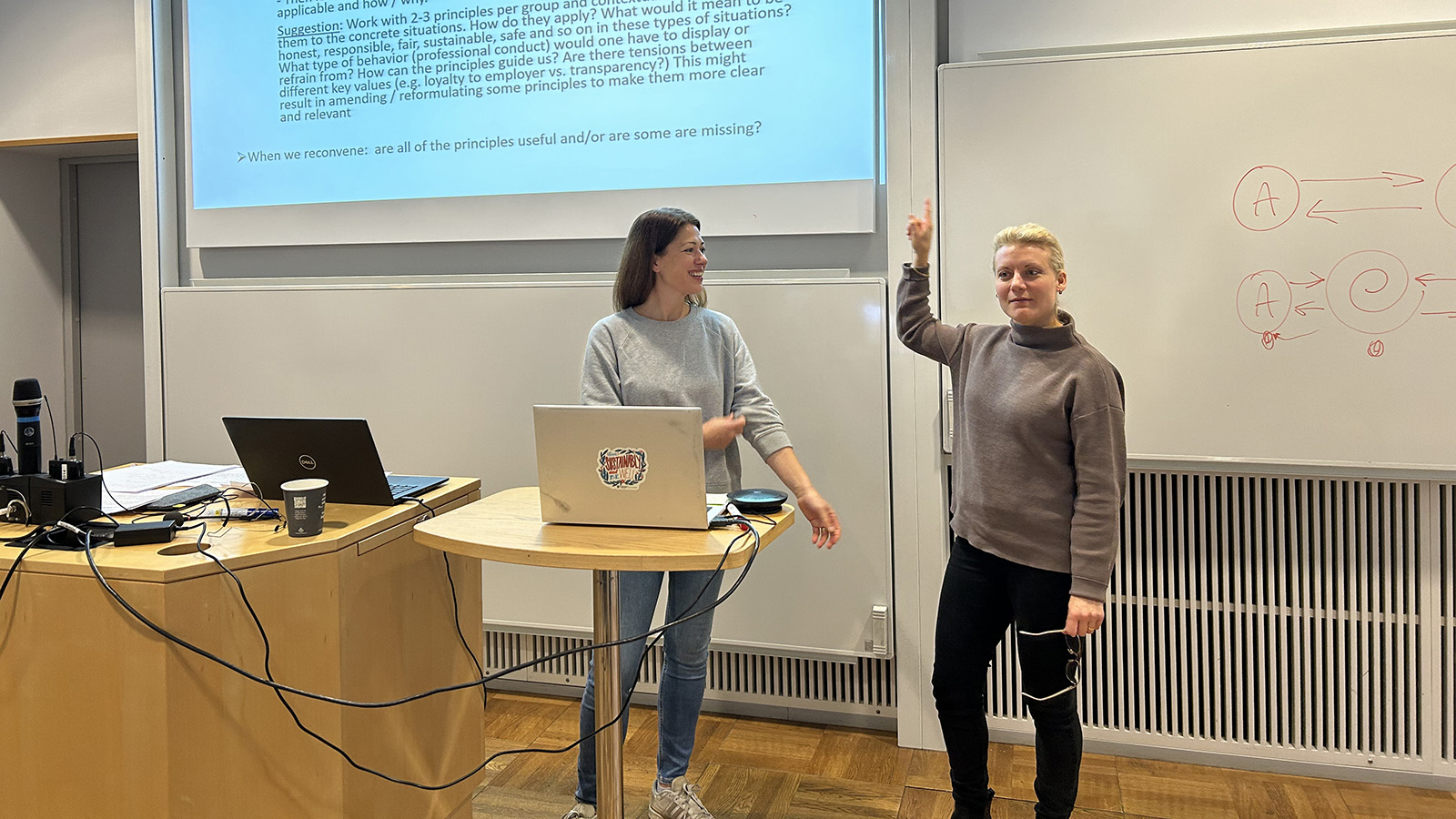 Workshop on code of conduct and ethical gray zones